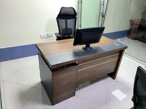 Modern Executive Office Desk - Brown Office Table