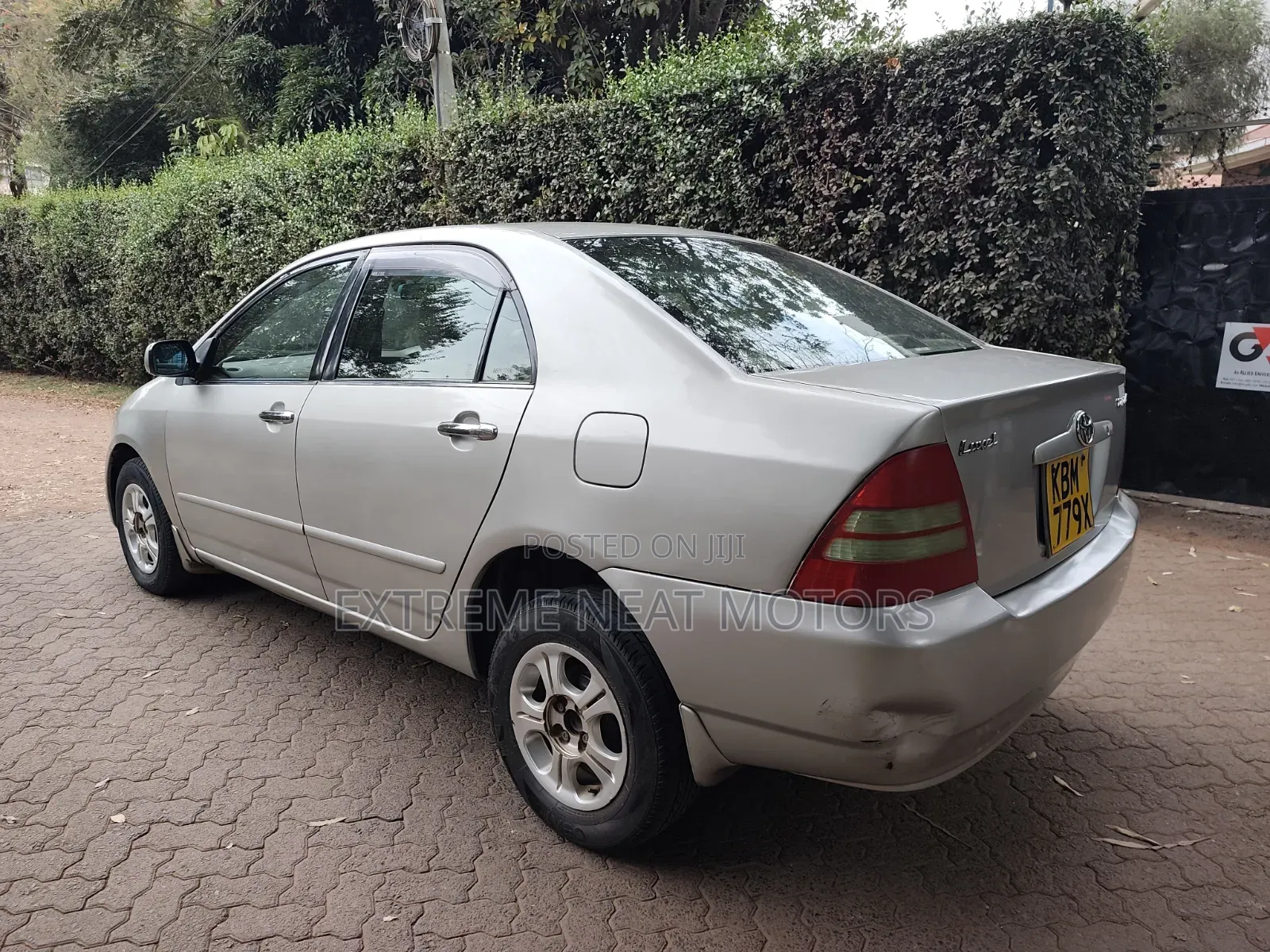 Toyota Corolla Sedan Automatic 2003 Silver