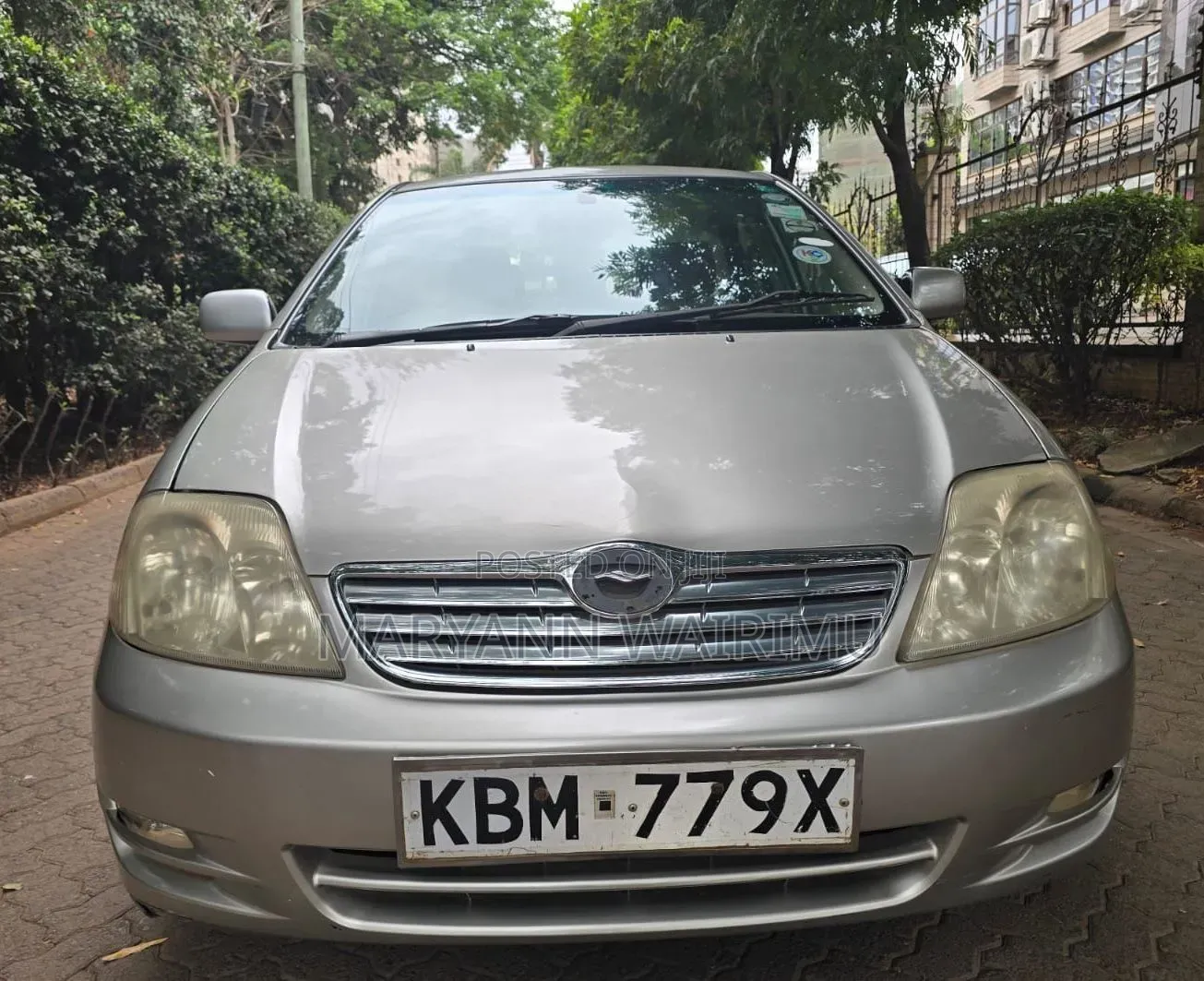 Toyota Corolla 2002 Silver
