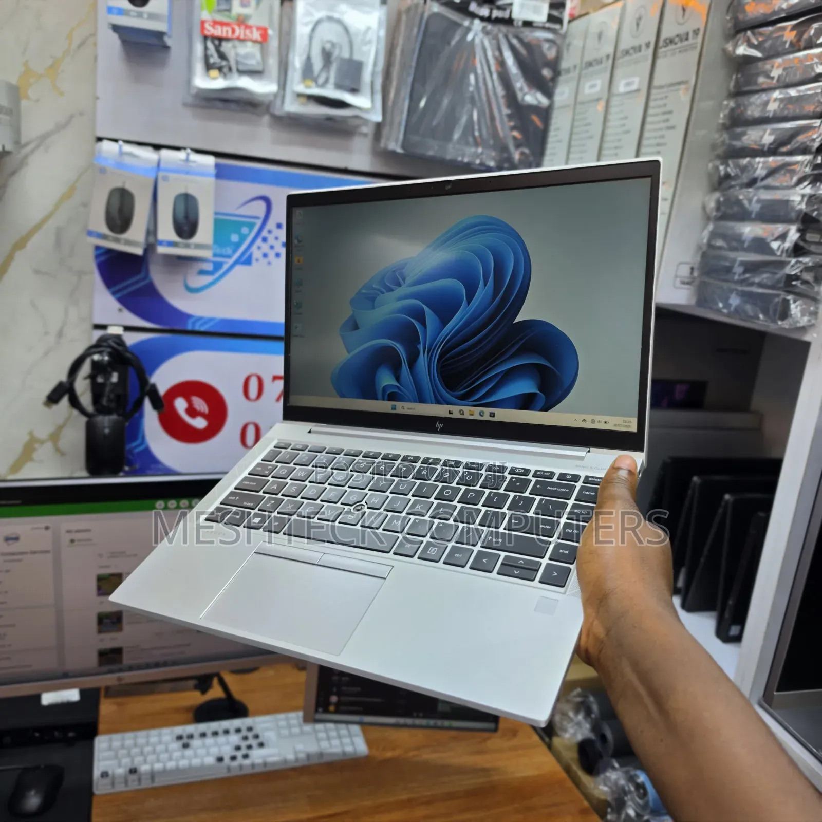 Laptop HP EliteBook 845 G7 8GB AMD Ryzen 5 SSD 256GB