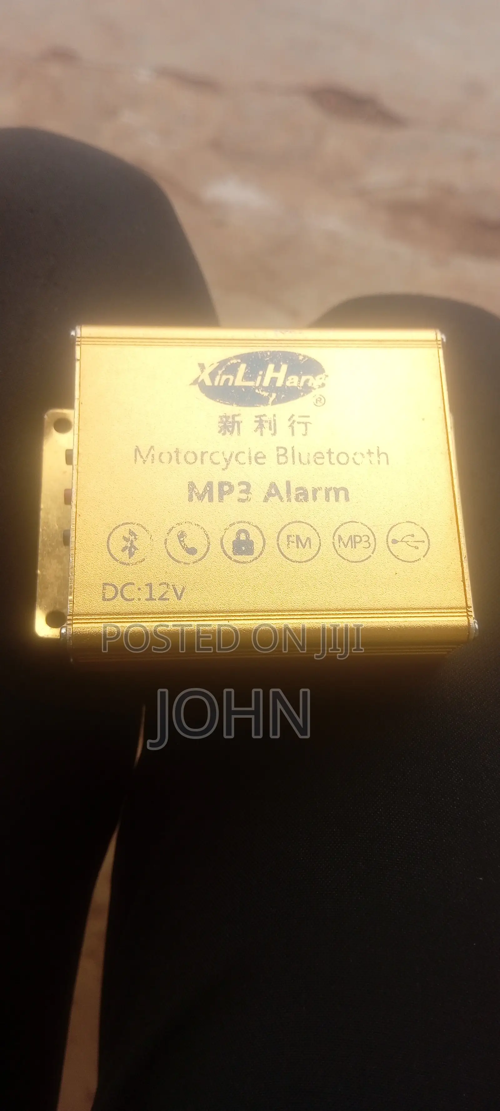 Motorcycle Bluetooth Box 12v Box Only