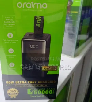 Oraimo 5000mAh Compact Fast Charging Power Bank