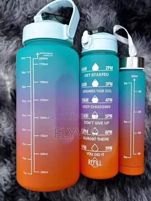 Motivational 3-in-1 Bottle Set