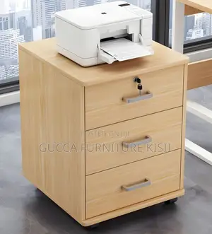 3 Drawer Standing Cabinet With Wheels