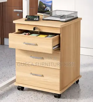 3 Drawer Standing Cabinet With Wheels