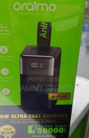 Oraimo Mini 50000mAh Power Bank for Smartphones