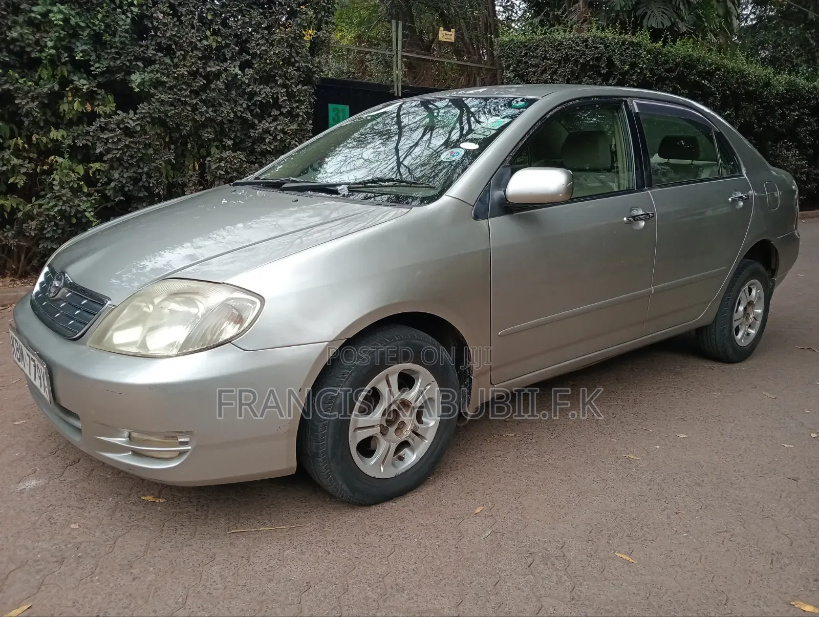 Toyota Corolla 2003 Silver