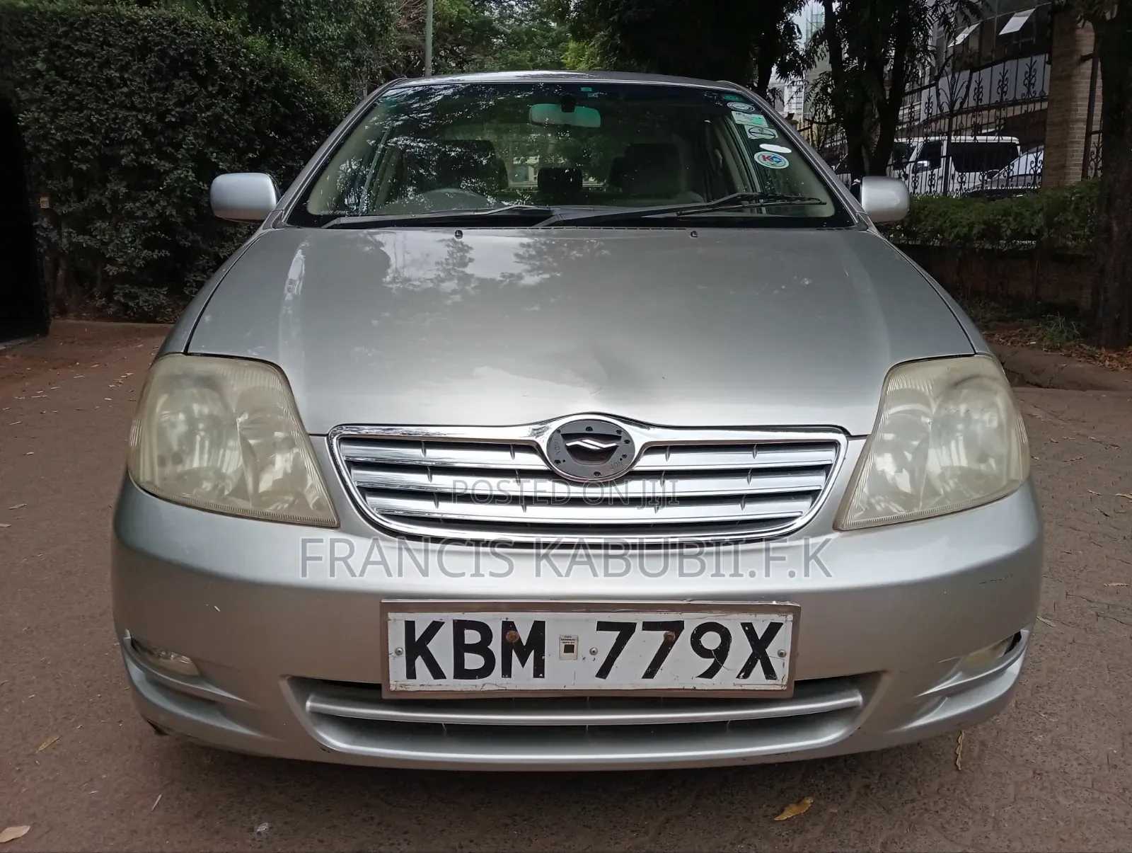 Toyota Corolla 2003 Silver