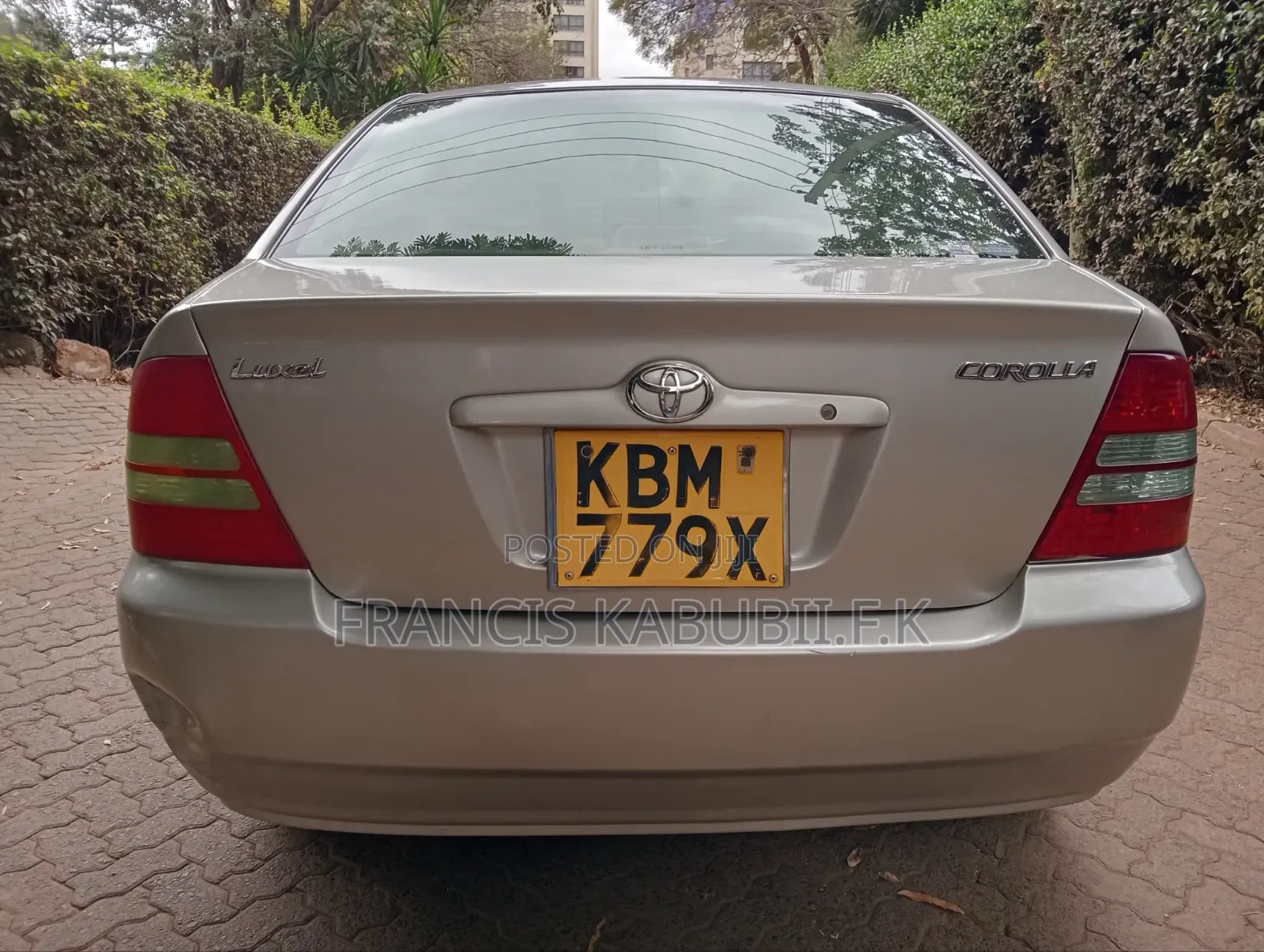 Toyota Corolla 2003 Silver