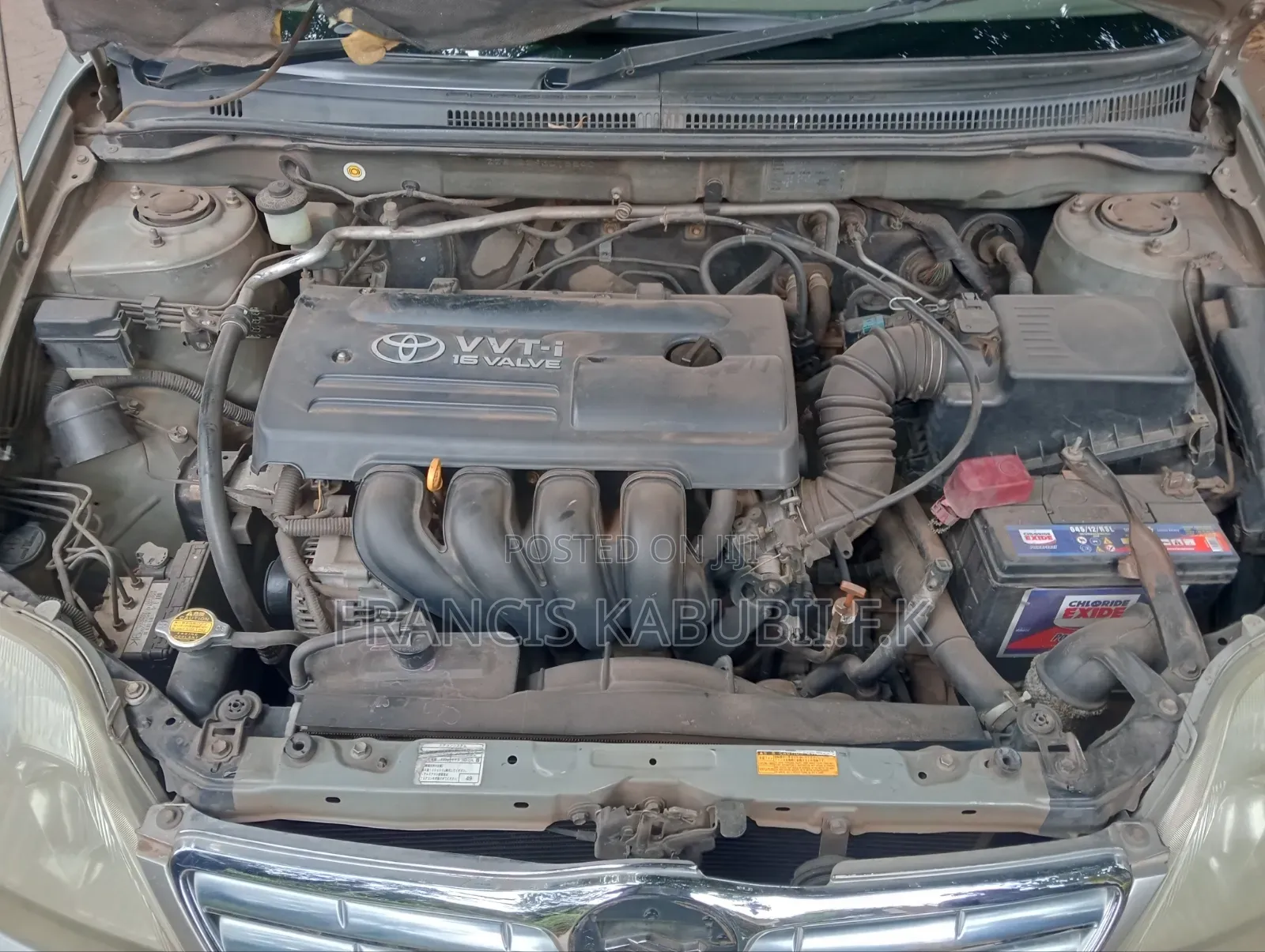 Toyota Corolla 2003 Silver