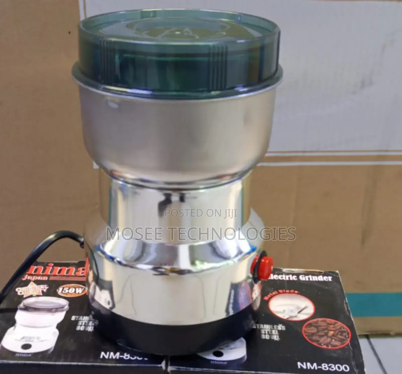 Compact Electric Coffee Bean Grinder