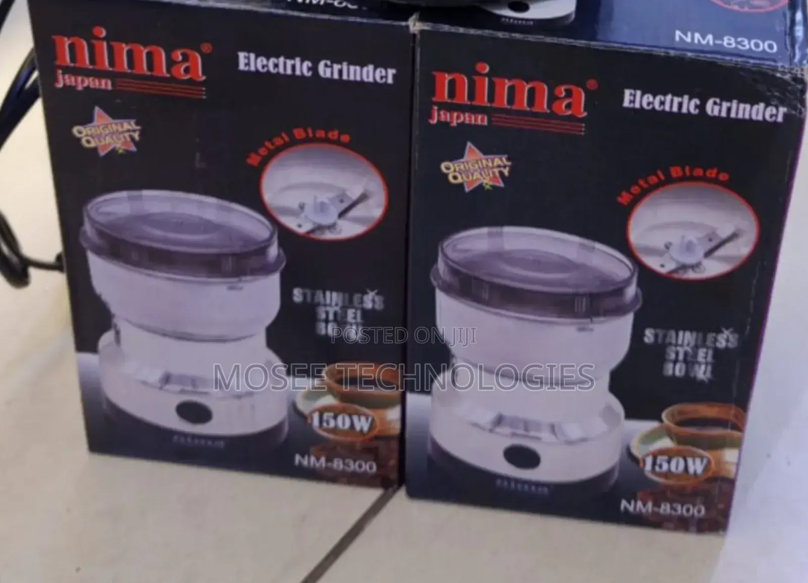 Compact Electric Coffee Bean Grinder