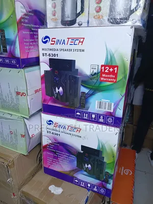 Sinatech ST-6301 3.1CH Multimedia Speaker – 20,000W PMPO