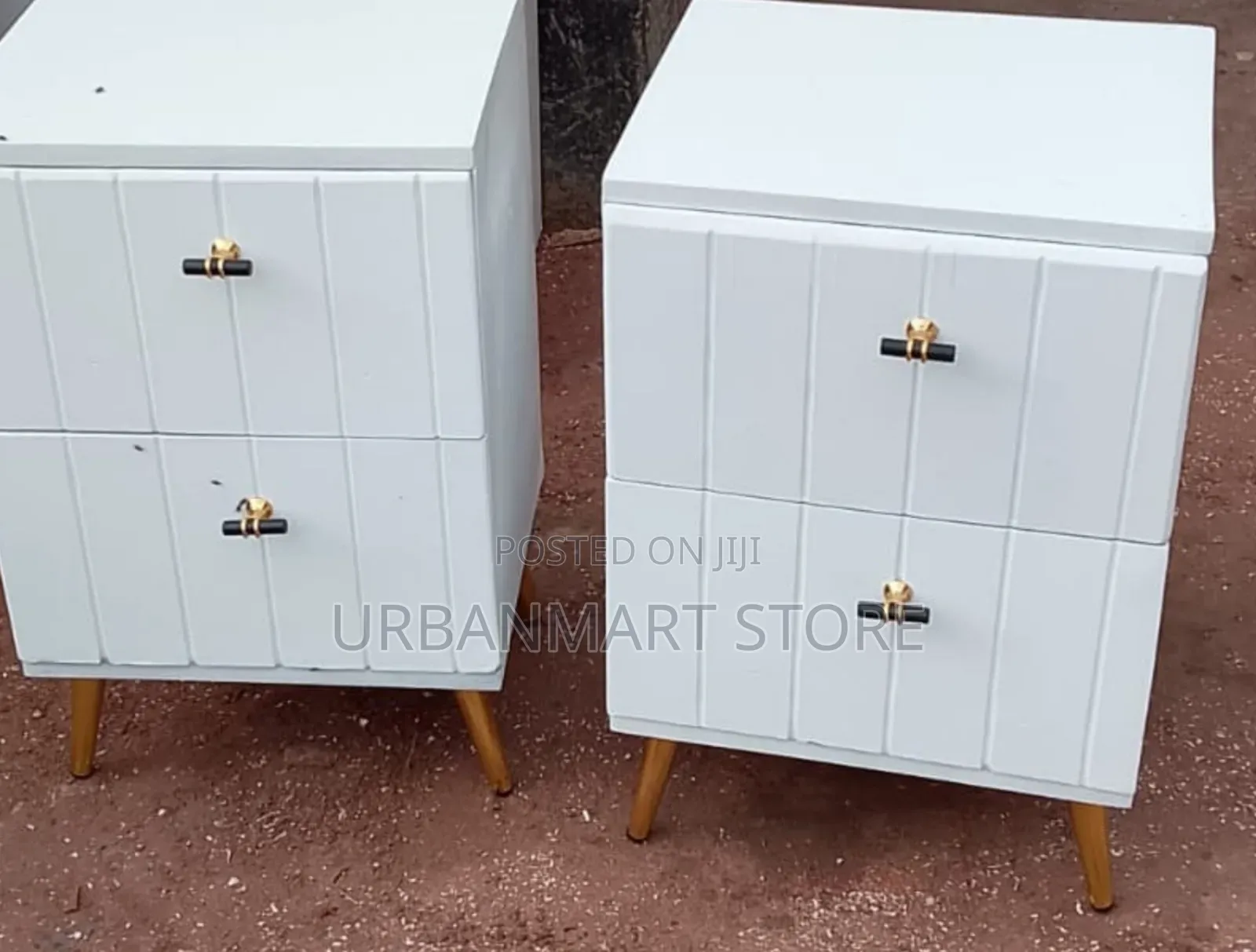 Bedside Cabinet With Storage Drawers