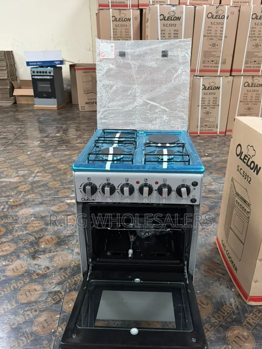 Olelon 3gas Burner+1 Electric Cooker