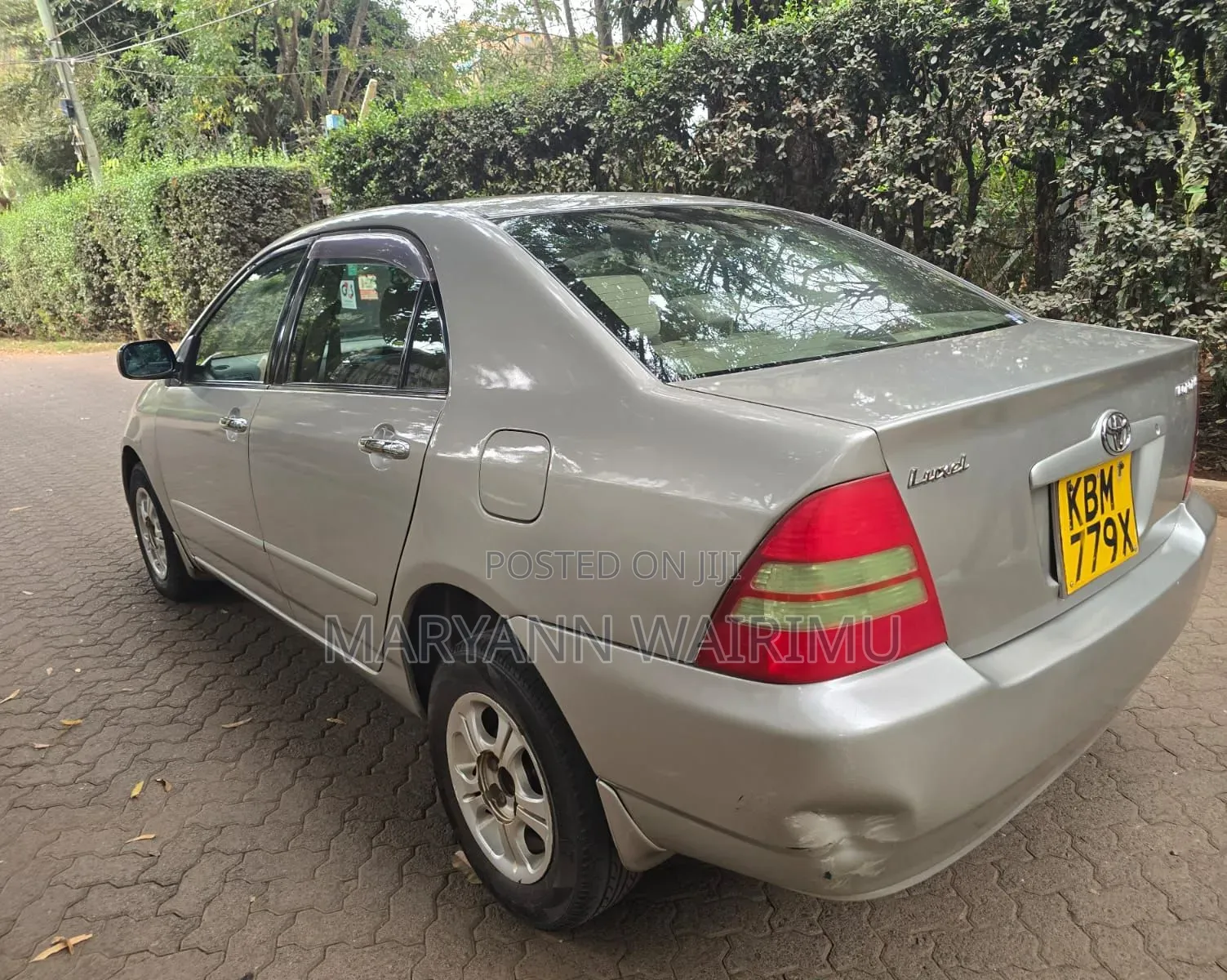 Toyota Corolla 2002 Silver