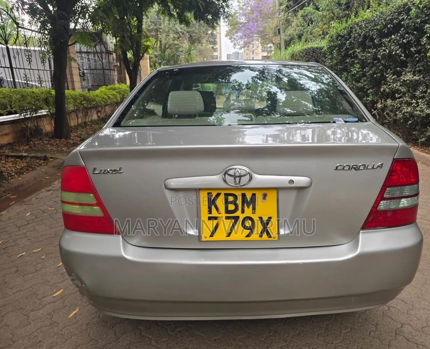 Toyota Corolla 2002 Silver