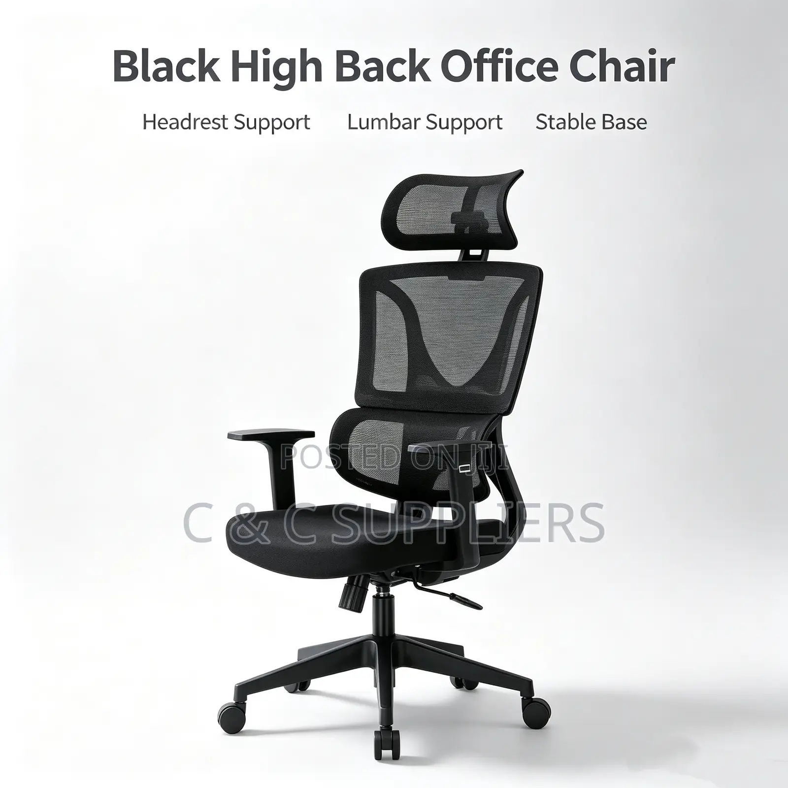 Executive Mesh Study Chair