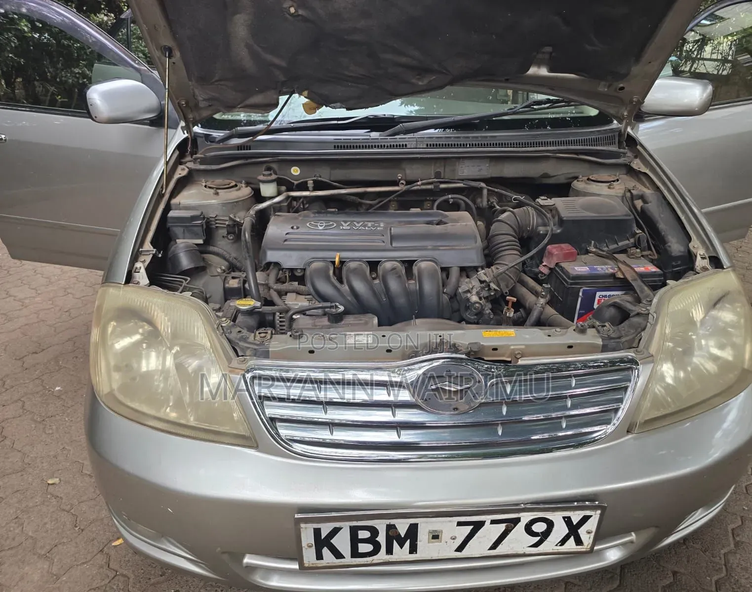 Toyota Corolla 2002 Silver