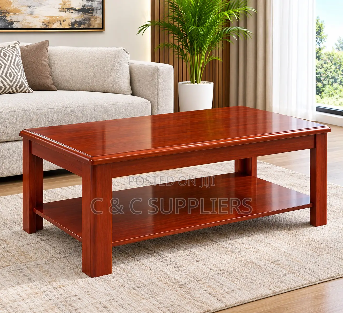 Executive Rectangle Coffee Table-1200mm