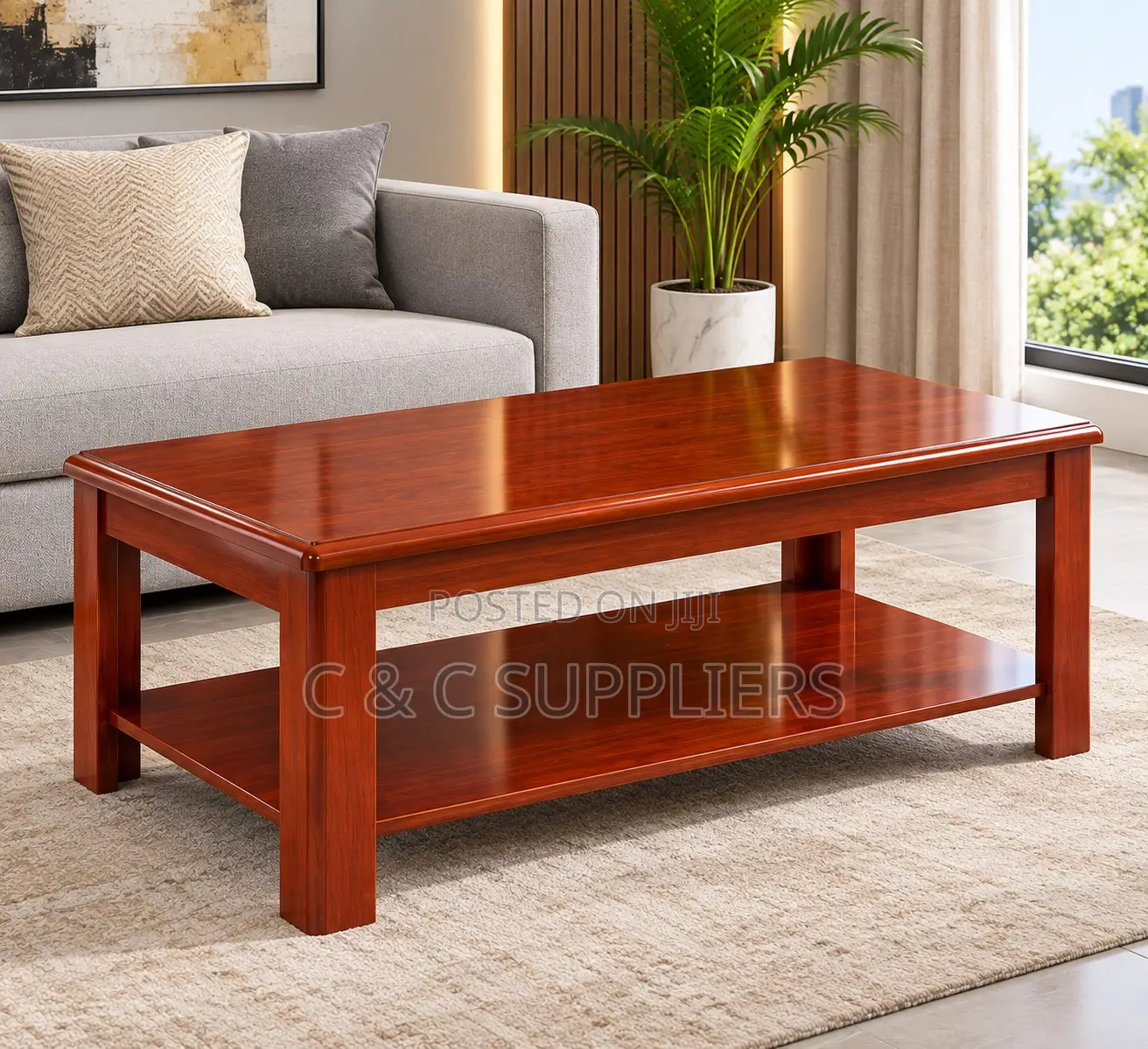 Executive Rectangle Coffee Table-1200mm