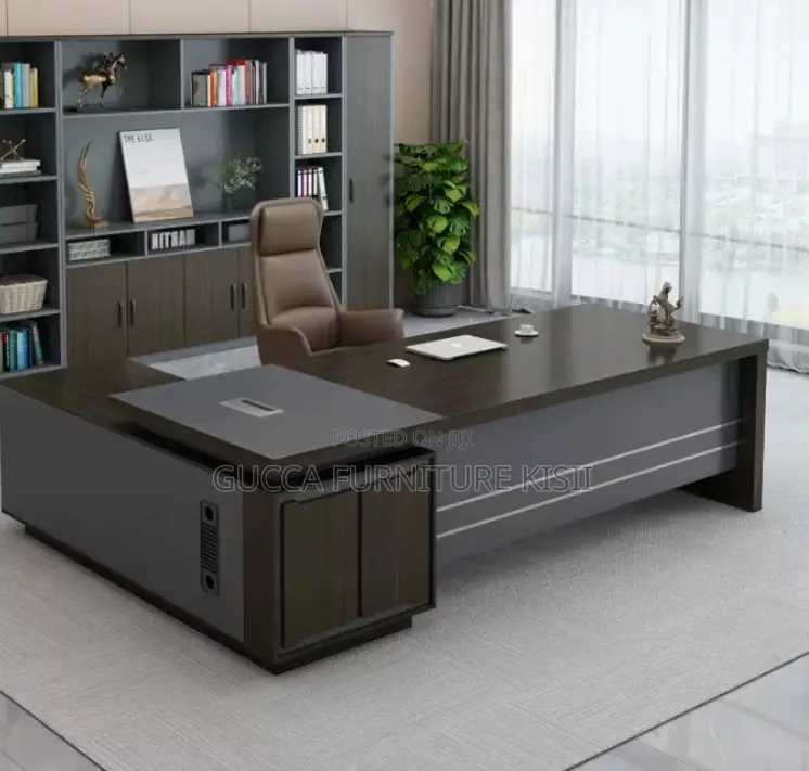 Solid 180cm L-Shaped Task Desk