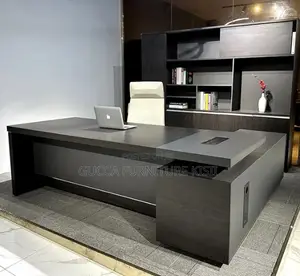 Solid 180cm L-Shaped Task Desk