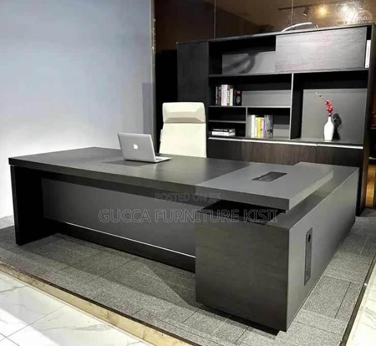 Solid 180cm L-Shaped Task Desk