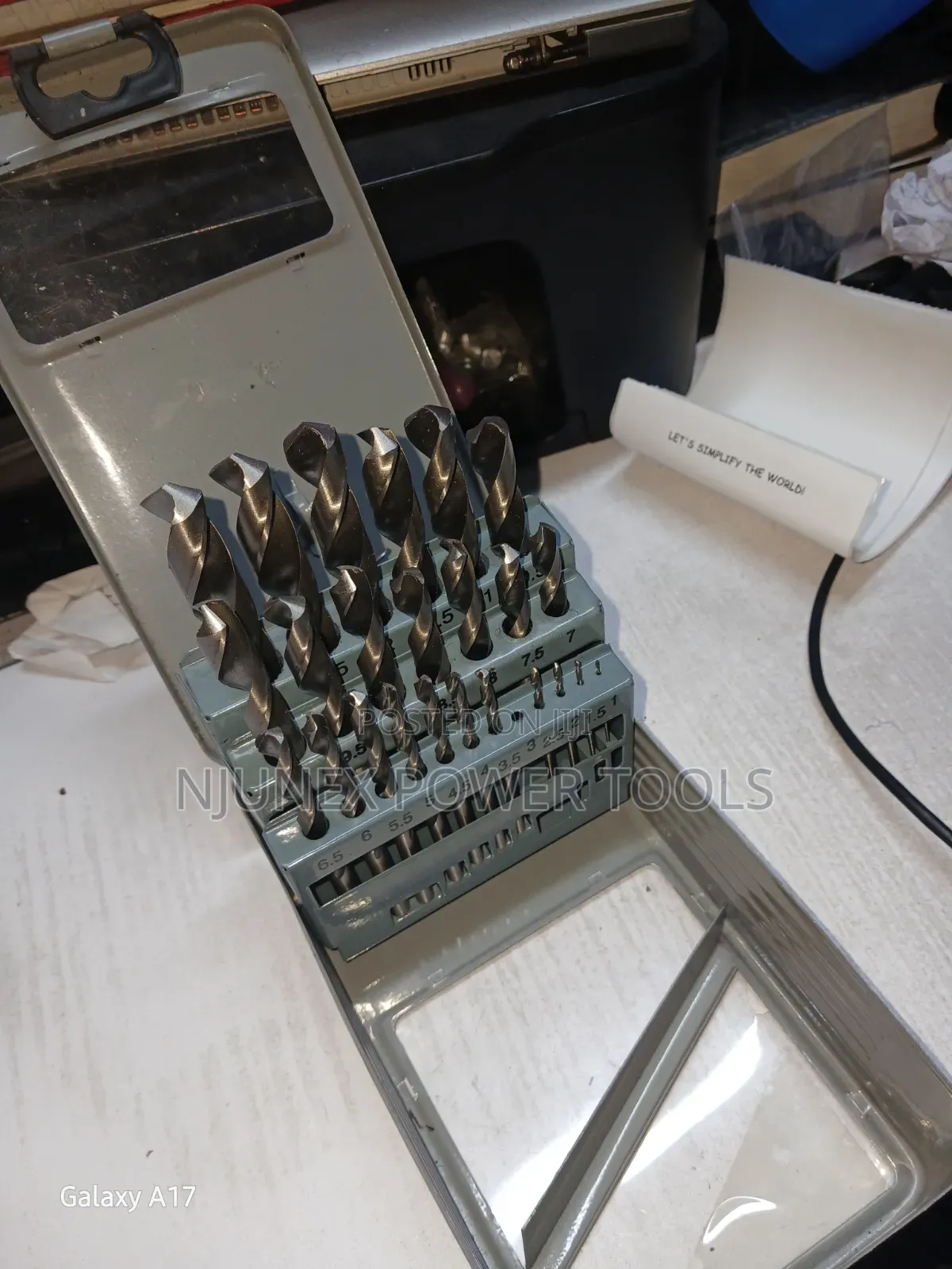 High-Speed Steel (HSS) Twist Drill Bit Set