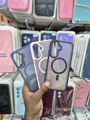 Matte Translucent MagSafe Phone Cases Galaxy A55)