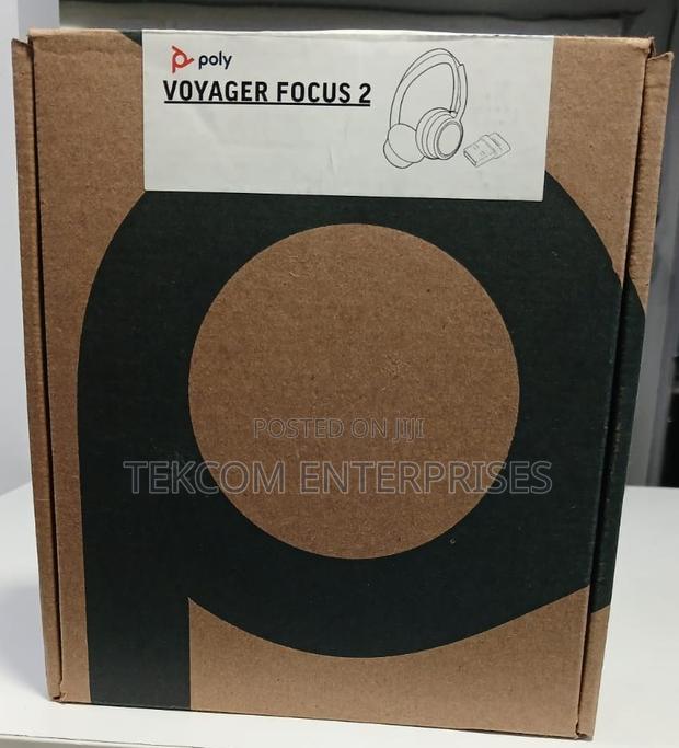 Poly Voyager Focus 2 Wired/ Wireless Bluetooth Stereo Headset - main view