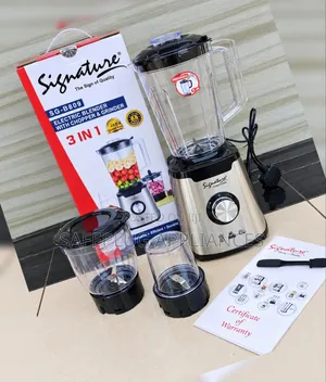 Signature 3-in-1 Blender | Multipurpose Kitchen Blender