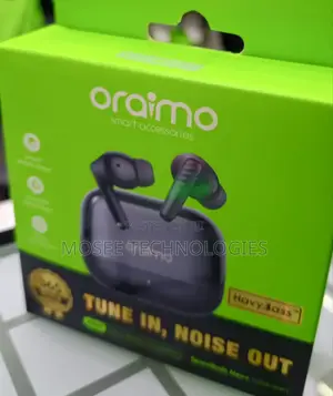 Oraimo SpaceBuds Neo TWS Earbuds With Deep Bass & Gaming Mode