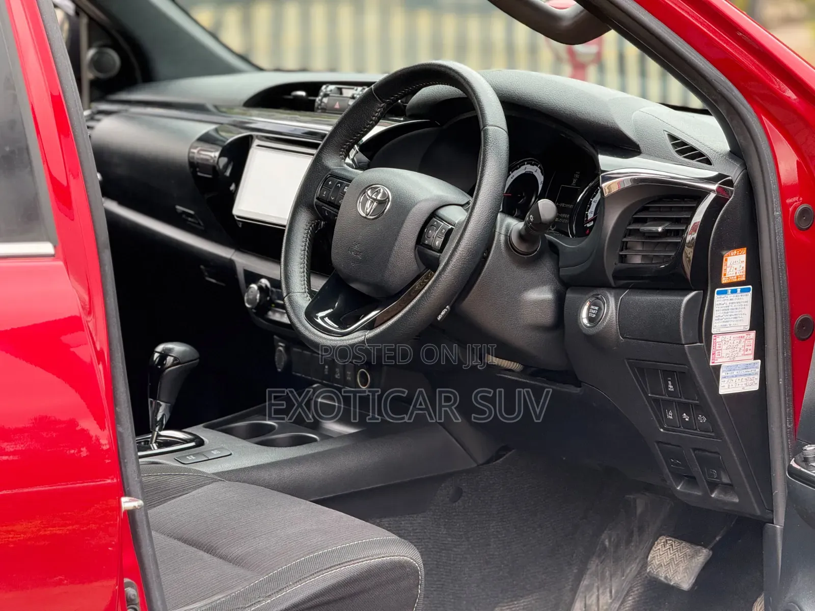 Toyota Hilux Revo Double Cab Deisel 2.4 AWD 2019 Red