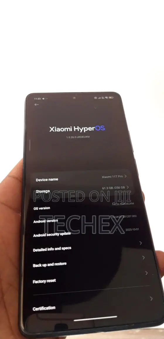 Xiaomi 11T Pro 256 GB Red