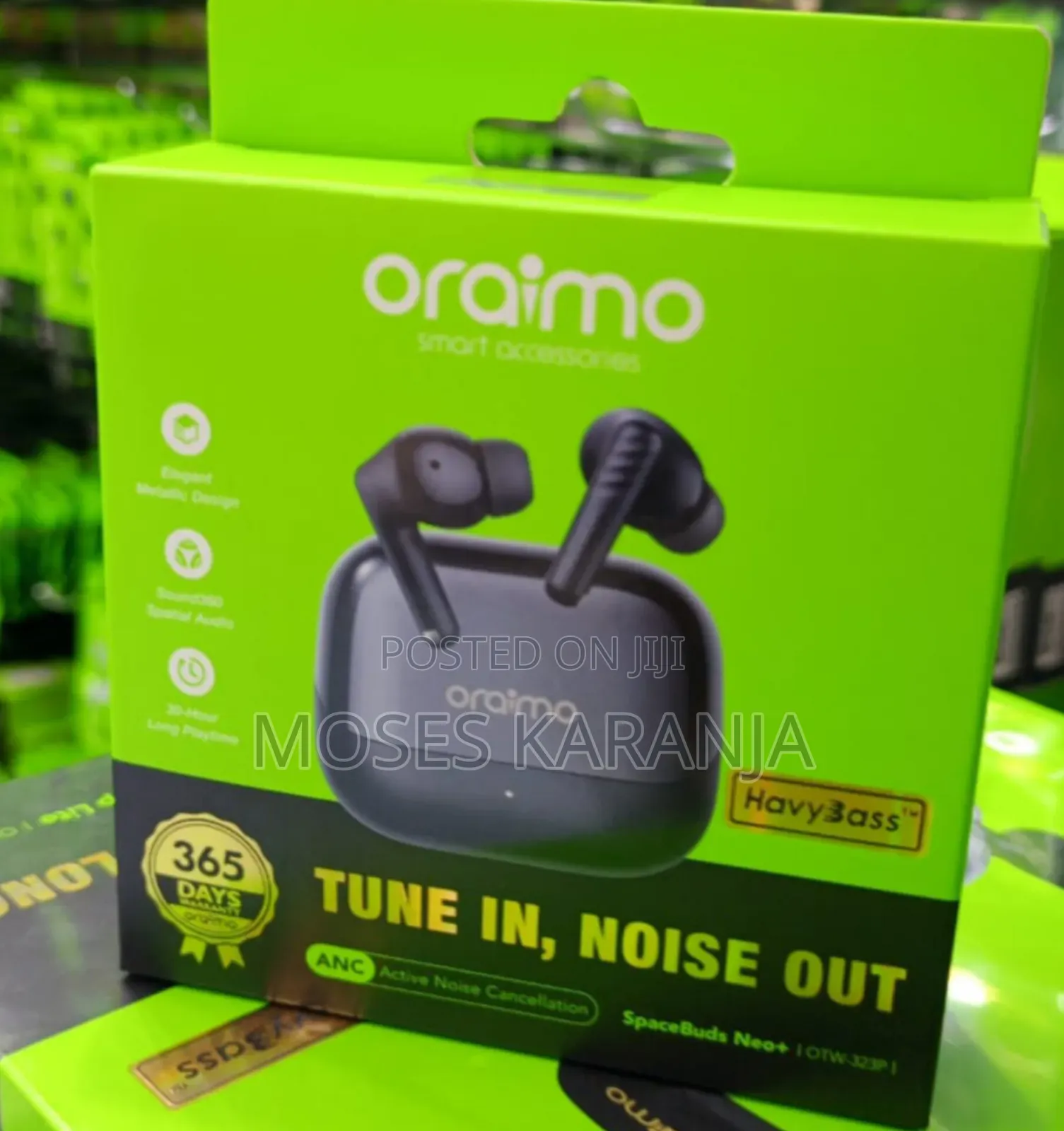 Oraimo SpaceBuds Neo True Wireless Earbuds With Spatial Sound