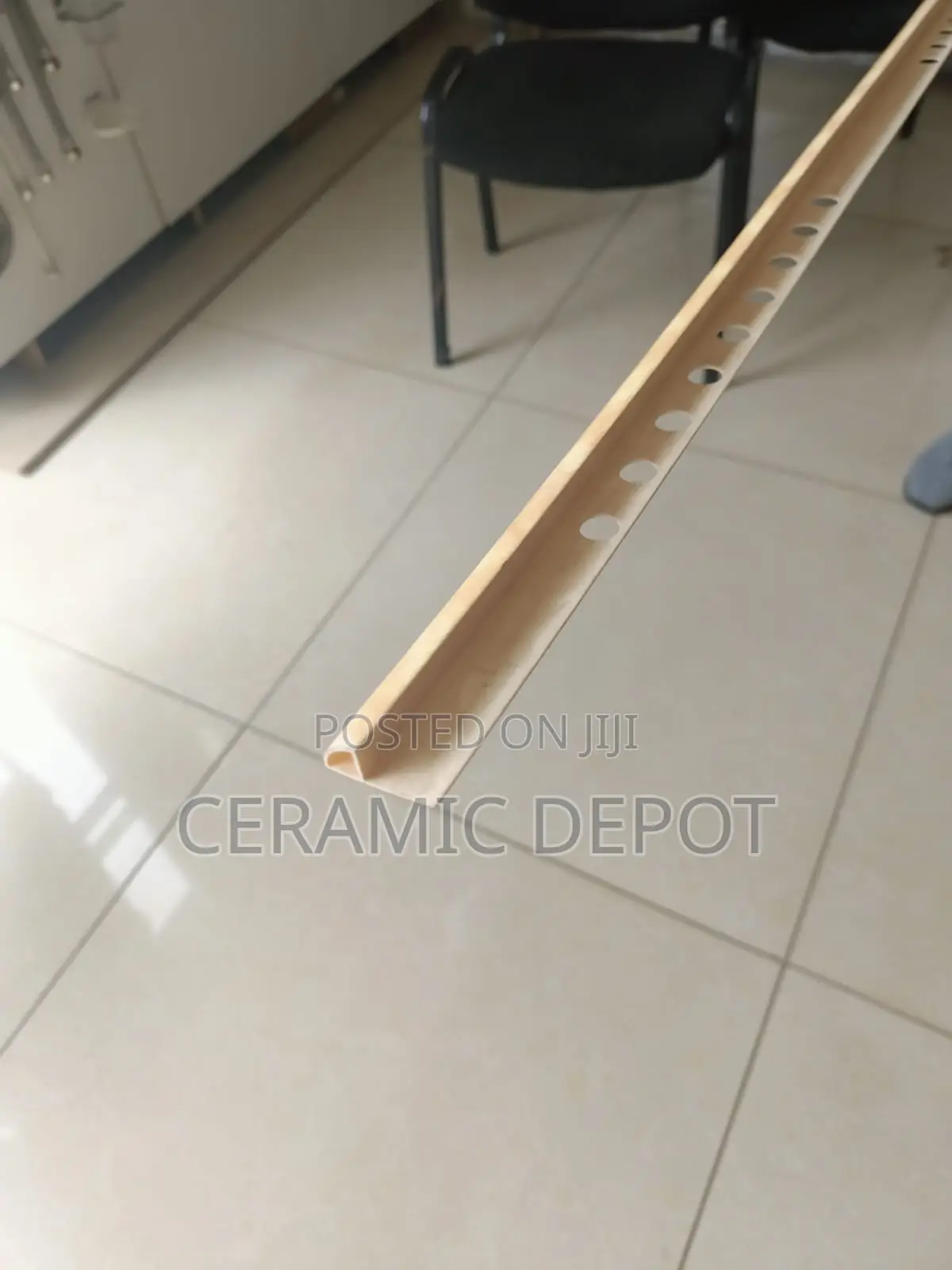 PVC Tile Corner Strip C04 Brown (Marble)- 2.4m -Bundle of 100pcs