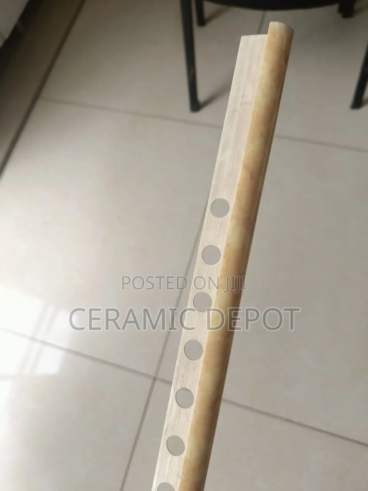 PVC Tile Corner Strip C04 Brown (Marble)- 2.4m -Bundle of 100pcs