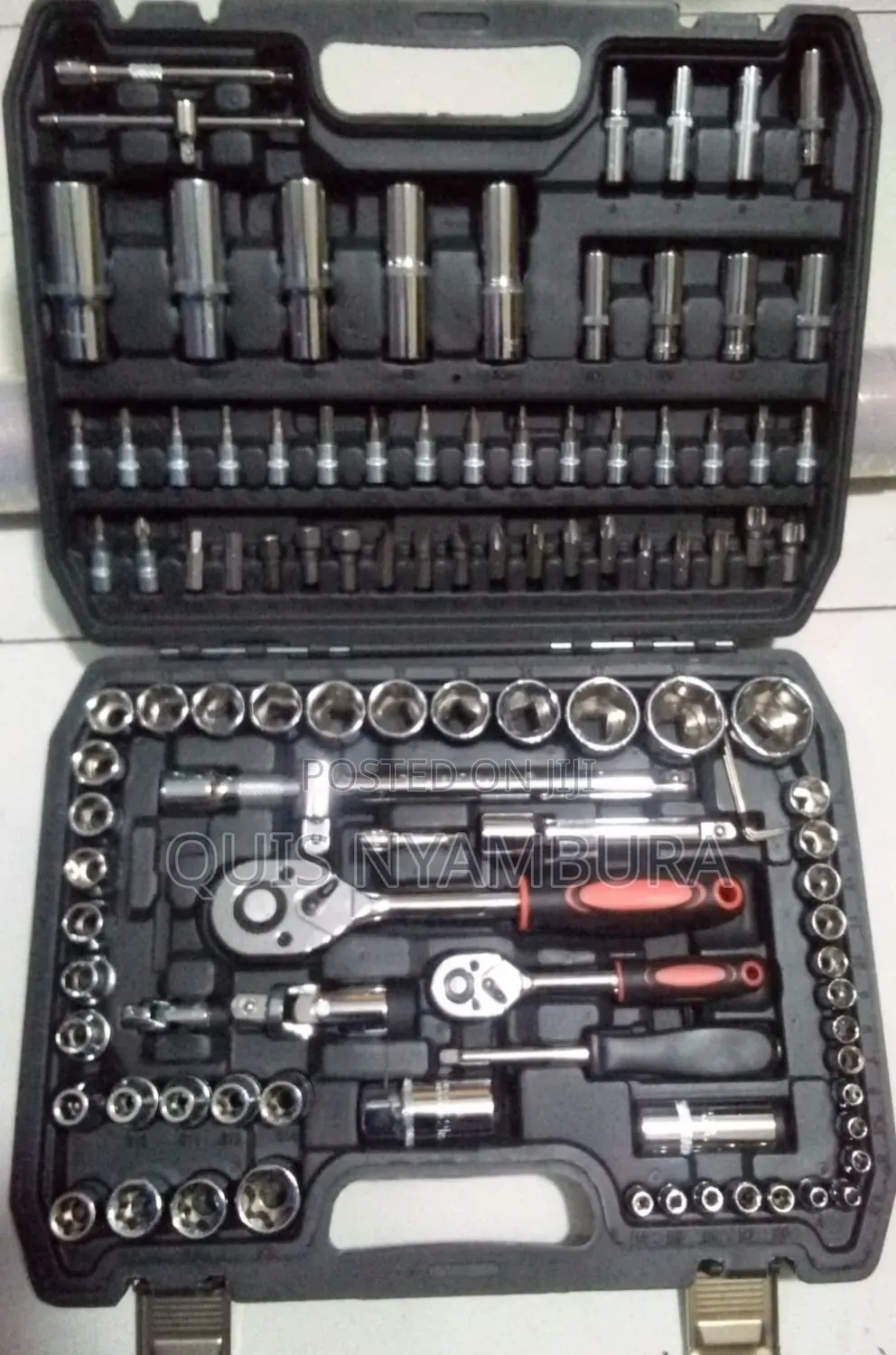 108pcs Chrome Vanadium Steel Socket Set/Mechanic Socket Wrench Toolset