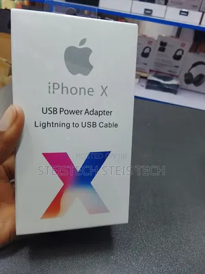 iPhone X USB Power Adapter Lightning to USB Cable