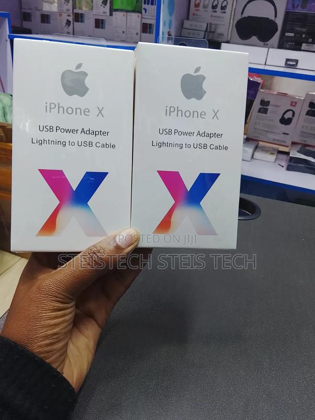 iPhone X USB Power Adapter Lightning to USB Cable - thumbnail 2