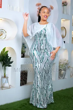 Sage Green Cape Dinner Dress. Event Dress