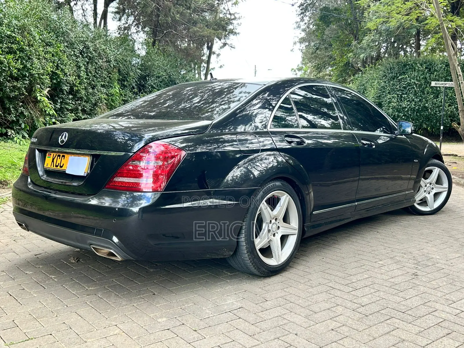 Mercedes-Benz S-Class S 350 BlueTEC (W221) 2012 Black