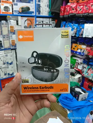 Deepbass AP15 Clip-on Wireless Earbuds.
