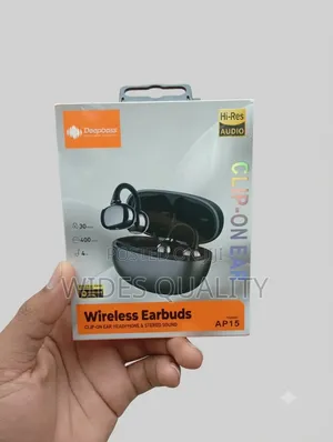 Deepbass AP15 Clip-on Wireless Earbuds.