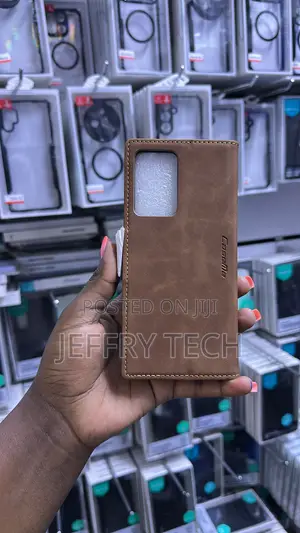 Brown CaseMe Retro PU Leather Wallet Flip Phone Case Sam
