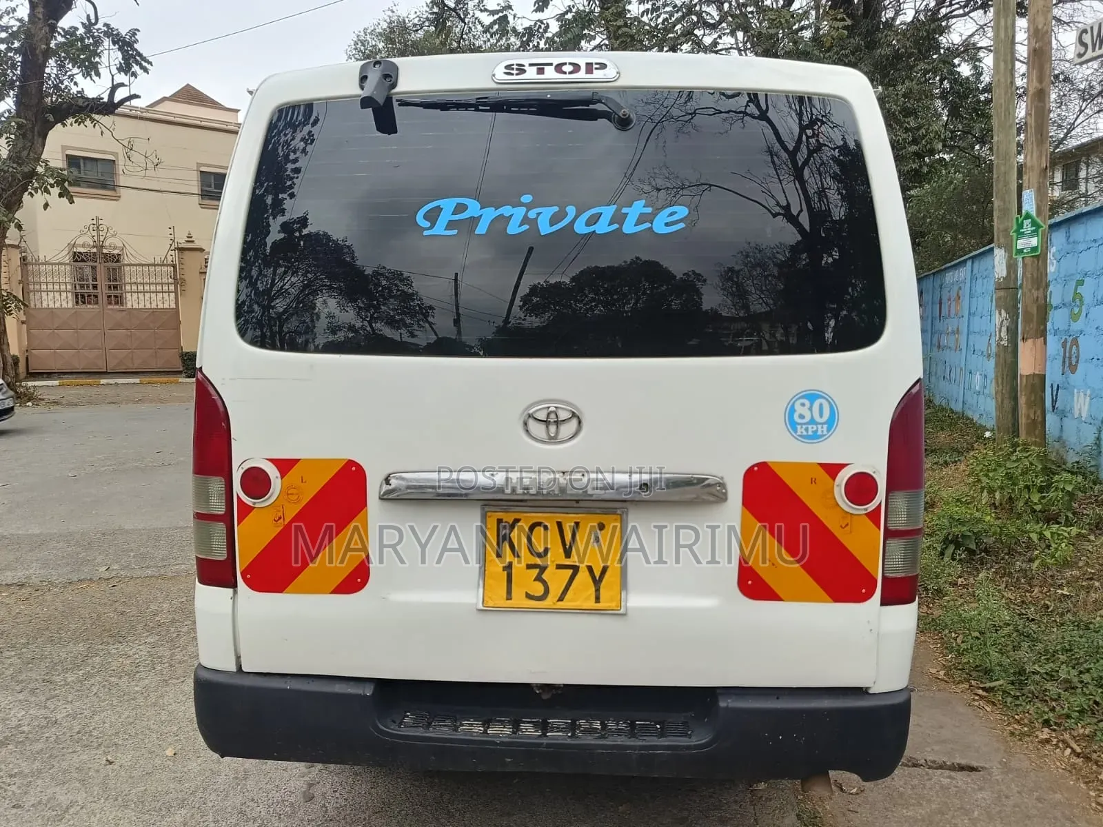 Toyota HiAce 2012 White
