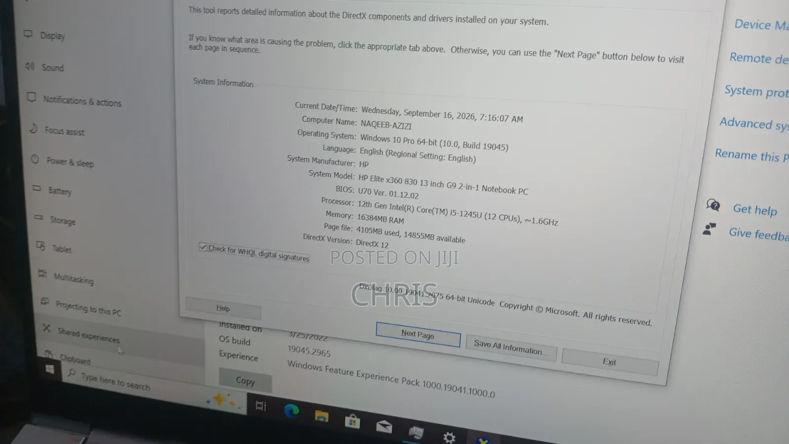 Laptop HP EliteBook X360 1030 G2 16GB Intel Core i7 SSD 512GB