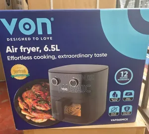 Von 6.5L Digital Air Fryer – Up to 80% Less Fat