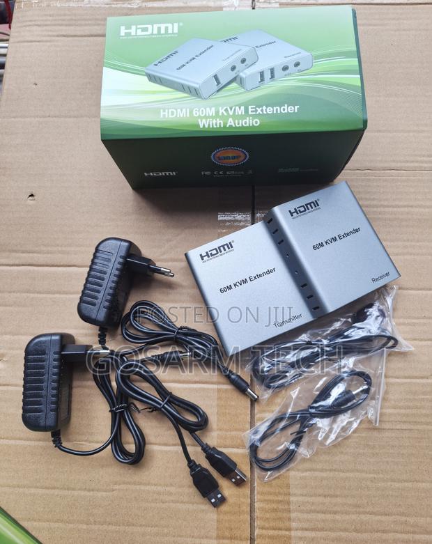 HDMI KVM Extender 60M With Remote Keyboard/Mouse Control - main view
